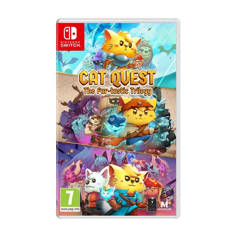 Cat Quest The Fur tastic Trilogy Nintendo Switch - vue 2