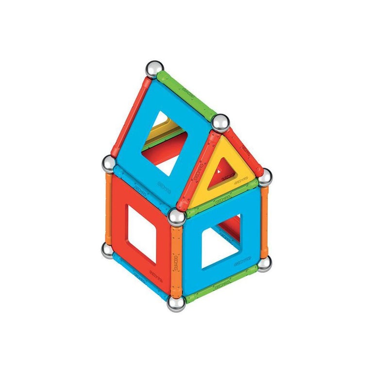 GEOMAG Supercolor Panels Recycled Jeu de construction magnétique plastique recyclé 78 pièces dès - vue 4