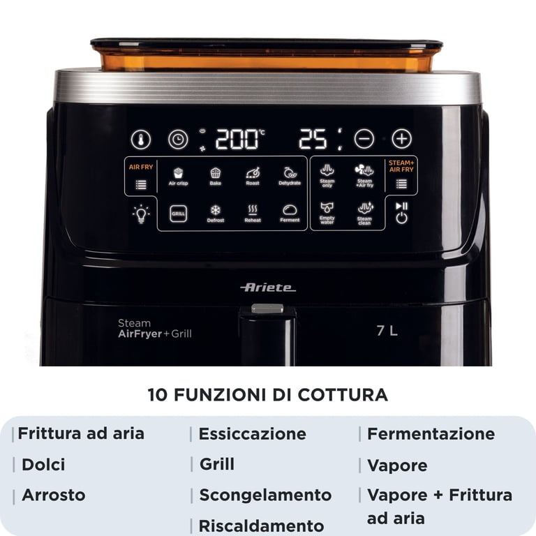 Ariete 463600 Unique 7 Autonome Friteuse d'air chaud Neuf - vue 3