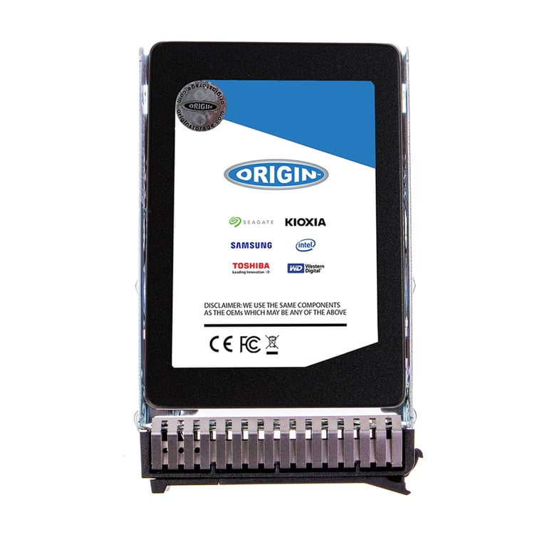 Origin Storage SSD 480 Go échangeable à chaud 2.5 SATA 6Gb/ pour Lenovo System x3550 M5 ThinkSystem SR530 SR550 SR570 SR590 SR630 SR650 SR850 ST550 - vue 2