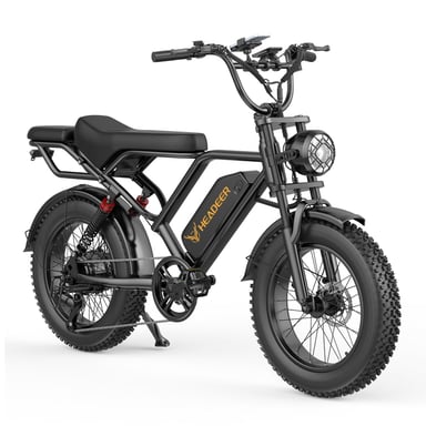 Bicicleta Eléctrica HEADEER BK20 - Motor 750W Batería 48V20AH 20'' Freno de Disco - Negro