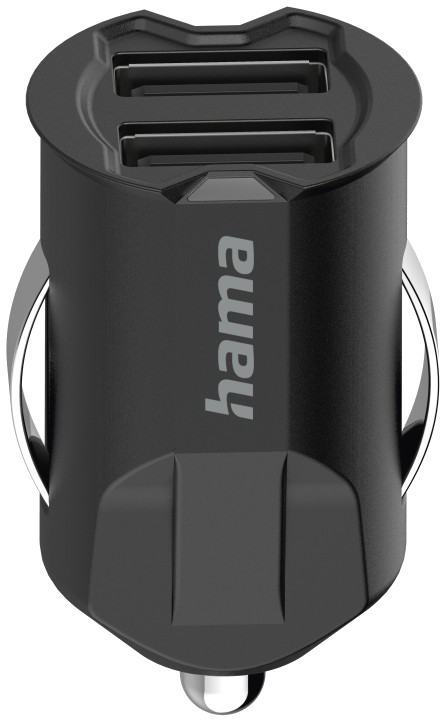 Chargeur pour voiture USB, 2 ports, 5 V/10, 5 W