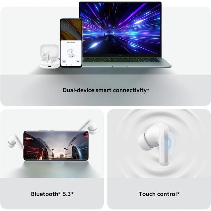 Xiaomi Redmi Buds 5 Casque Sans fil Ecouteurs Appels/Musique USB Type-C Bluetooth Blanc - Neuf