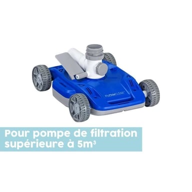 Limpiafondos hidráulico automático Bestway para piscinas de hasta 670 cm