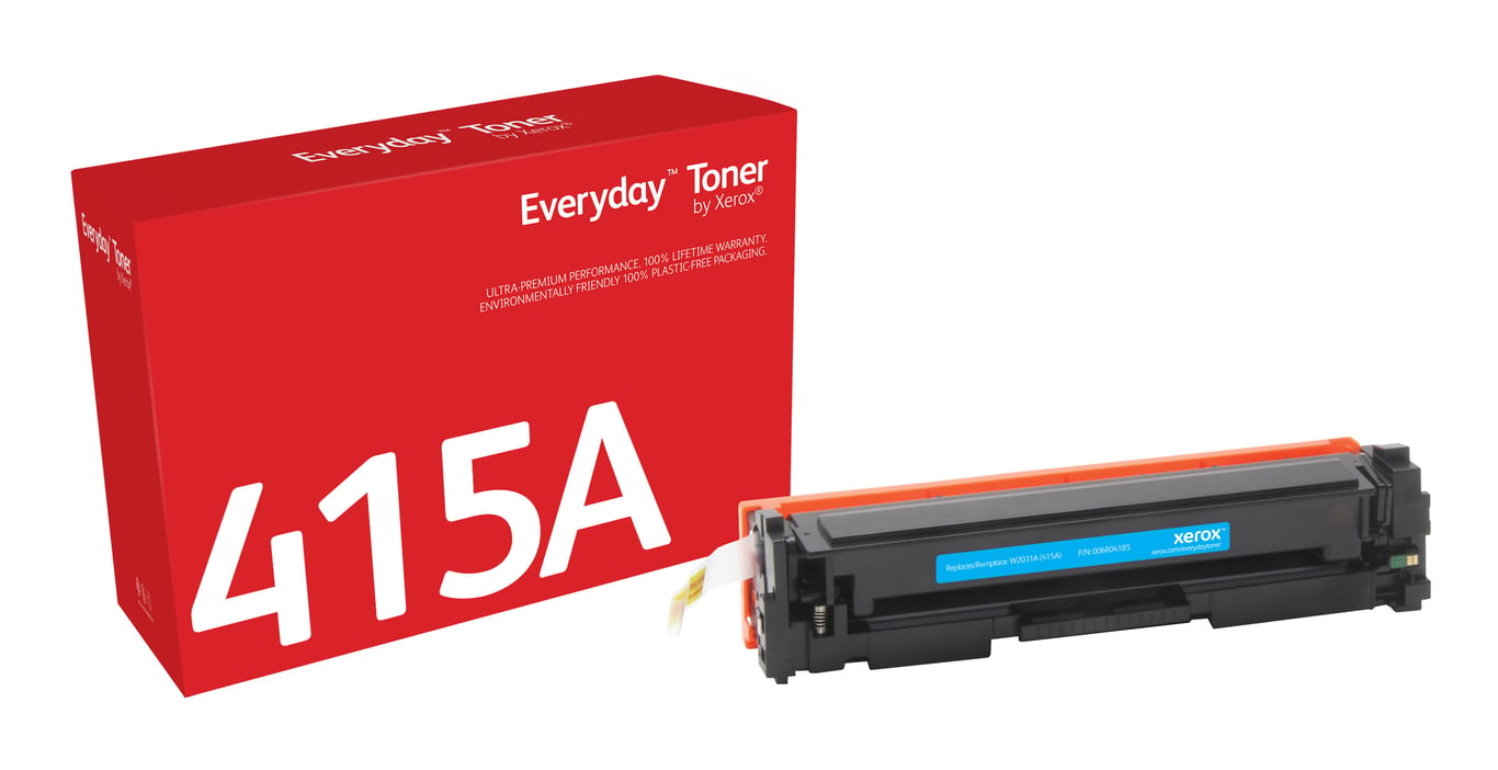 Toner Everyday OEM NAME Cyan de Xerox compatible avec HP W2031A Capacité standard - vue 2