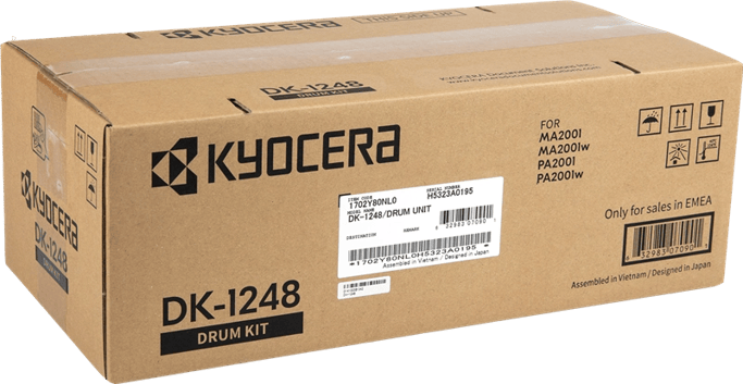 KYOCERA TK-1248 Cartucho Toner 1 pieza Negro Original