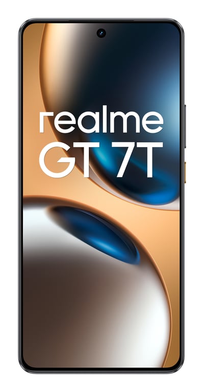 realme GT 7T (5G) 256 Go, Jaune - Neuf