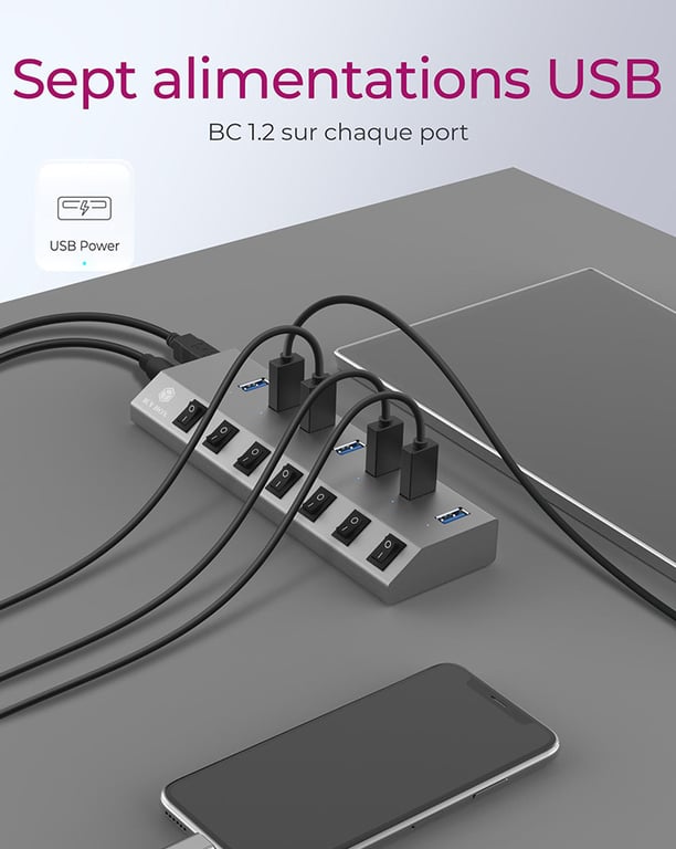 ICY BOX IB HUB1701 C3 - vue 4