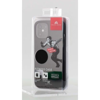 Coque de protection ''Fitness'' pour iPhone 12 Pro Max, noir