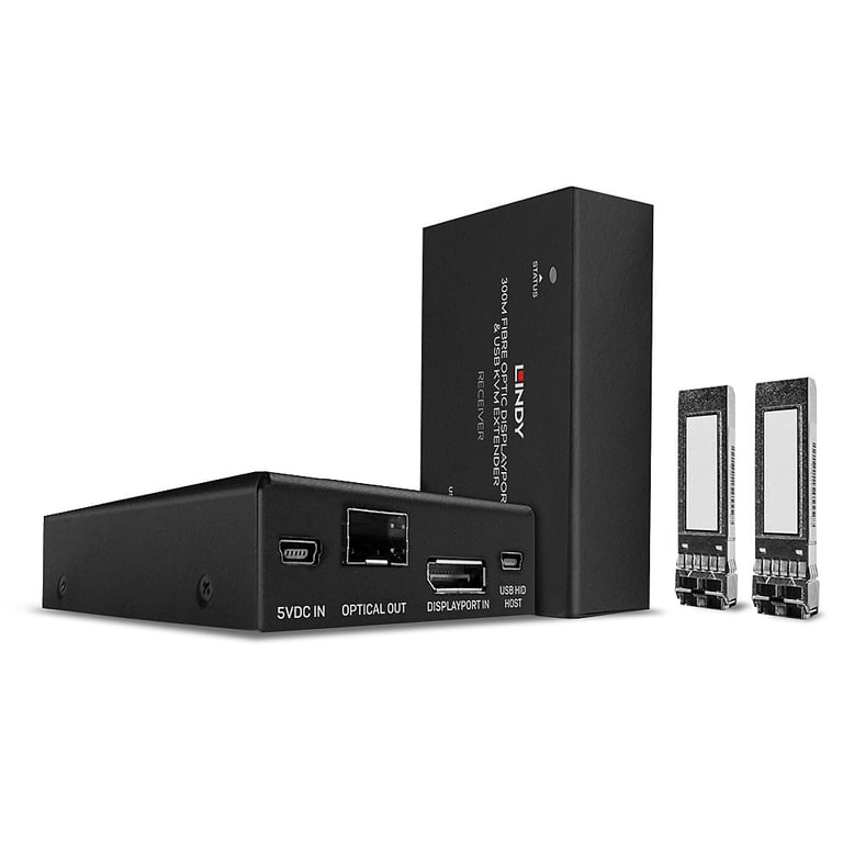 Lindy Extendeur KVM DisplayPort 1.2 & USB