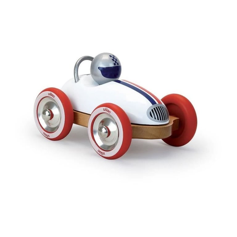 Vilac Roadster vintage Blanc - vue 3