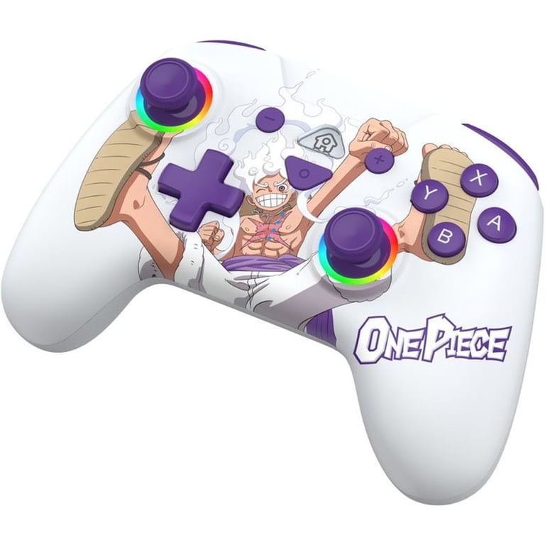 Manette sans fil Nintendo Switch / Switch OLED / Switch 2 One Piece Luffy Gear 5 Bluetooth SUBSONIC - vue 3