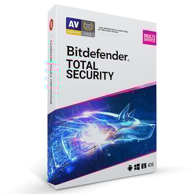 Bitdefender Total Security 2022 - 10 dispositivos - 2 años