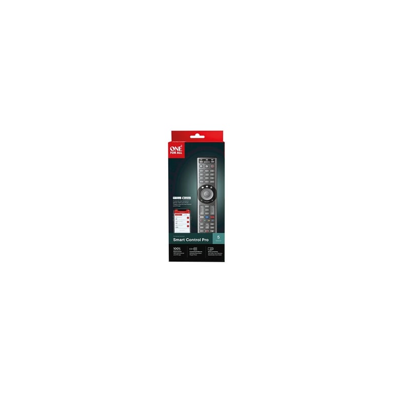 Universelle 5 en 1 URC7956 Smart Control Pro - vue 5