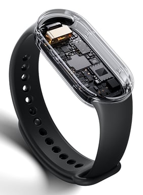 Bracciale Connesso Xiaomi Smart Band 10 Rosa - Schermo AMOLED 1.72'', Autonomia 21 Giorni, 150 Modalità Sportive, Impermeabile 5 ATM