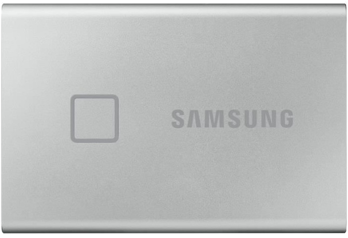 SAMSUNG SSD externe T7 Touch USB type C coloris argent 2 To