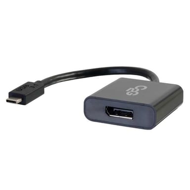C2G adaptador gráfico USB-C/DisplayPort USB 3840 x 2160 píxeles Negro