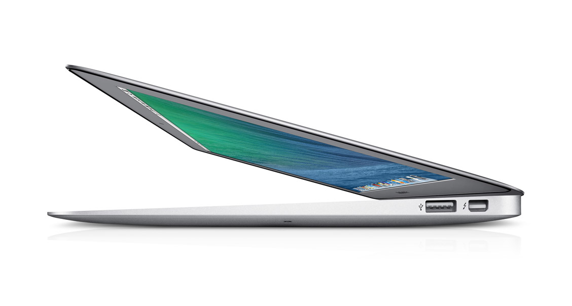 Apple MacBook Air i5-4260U Ordinateur portable 29,5 cm (11.6") HD Intel®  Core™ i5 4 Go DDR3-SDRAM 128 Go Flash Mac OS X Mavericks Argent - Apple
