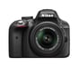 Nikon D3300 + Kit fotocamera reflex AF-S DX NIKKOR 18-55 mm 24,2 MP CMOS 6000 x 4000 pixel Nero