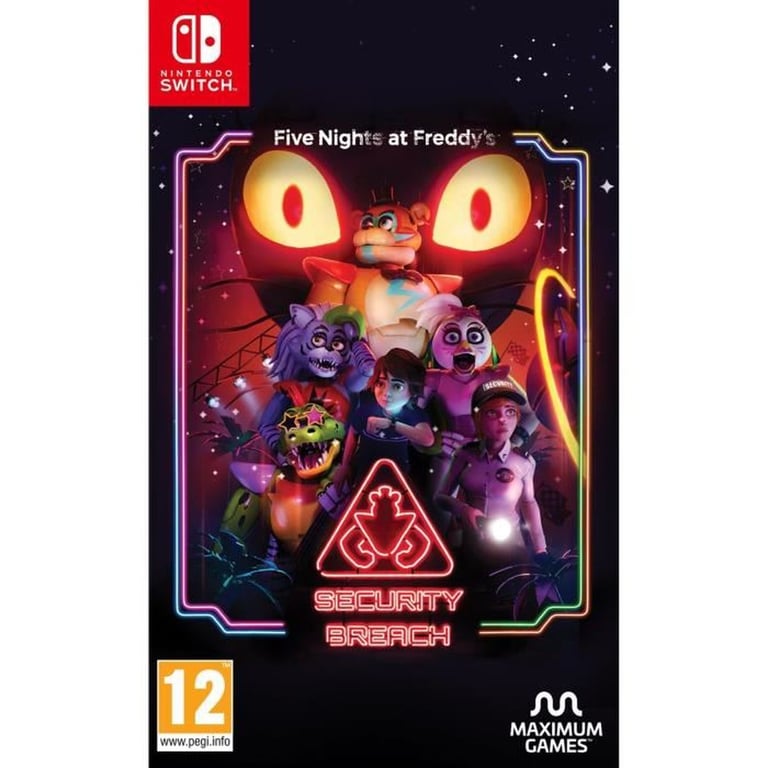 Five Nights at Freddy' Security Breach Jeu Nintendo Switch Action Steel Wool Studios Cartouche - vue 2
