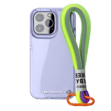 SBS CMCOVFLUOIP1461PV coque de protection pour téléphones portables 15,5 cm (6.12'') Housse Translucide, Violet Apple iPhone 14 Pro