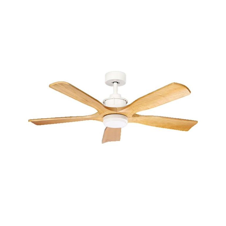 Fabrilamp Ventilateur De Plafond Letur Avec Lampe 18w Télécommande