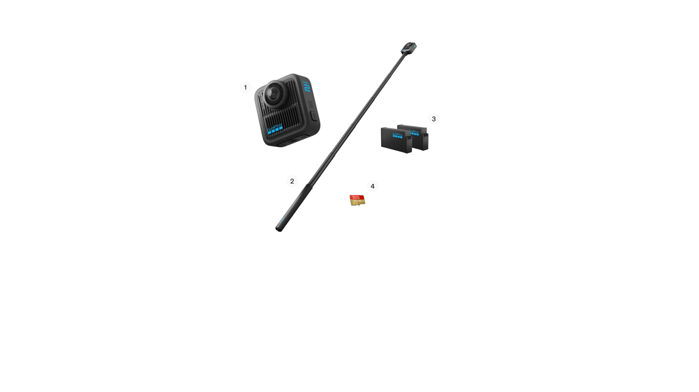 Gopro CAMERA 360 MAX2 AVEC PERCHE