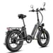 Vélo Électrique FAFREES FF20 Polar - Moteur 500W Batterie 48V12*2AH 20'' Frein à Disque Hydraulique - gris