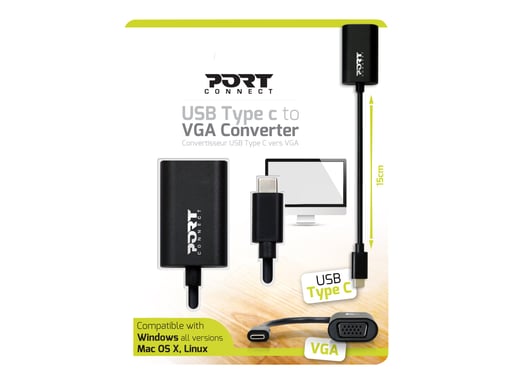 Port Designs 900125 Docking station USB 3.2 Gen 1 (3.1 Gen 1) Tipo-C