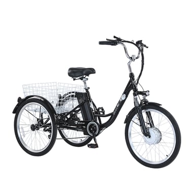 Gogobest Electric City Tricycle Cargo E-bike 36V 20AH Batteria 350W Motore 24 pollici 70KM Chilometraggio massimo 200KG Carico massimo