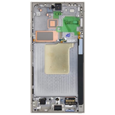 Samsung Pantalla Completa AMOLED para Galaxy S24 Ultra Service Pack con Chasis Gris