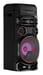 LG RNC7 Altavoz para fiestas Negro 500 W