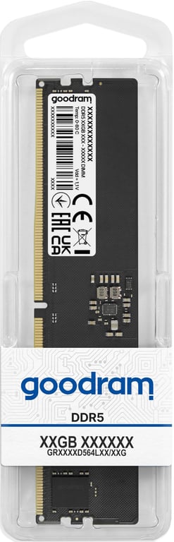 Goodram Pami?? DDR5 4800 CL40 module de mémoire 1 x ECC Neuf