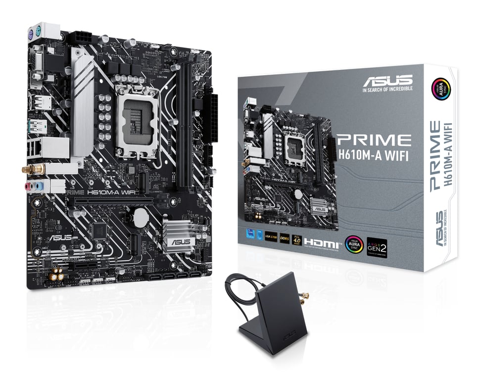 ASUS PRIME H610M A WIFI - vue 2