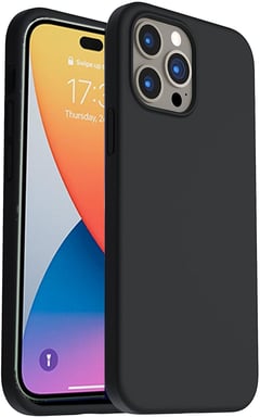 Apple iPhone 14 Pro 6.1 coque silicone noire