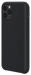 Custodia in morbido gel di silicone per iPhone 11 Pro, nero satinato