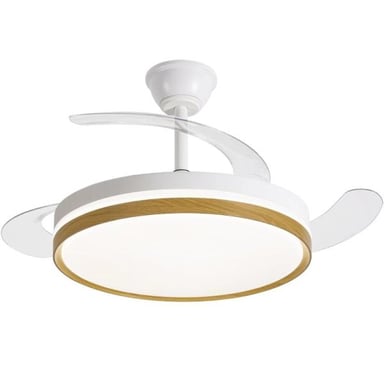Ventilador de Techo Daewoo con aspas retráctiles DW5010- 30W- 3 Aspas- 6 Velocidades