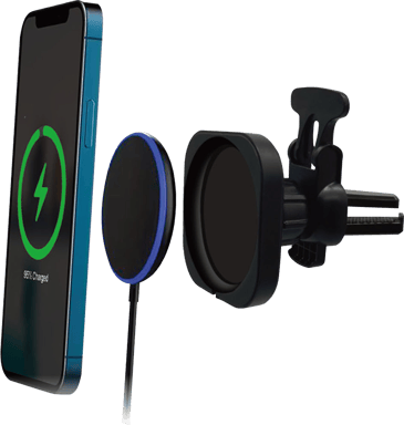 Caricabatterie a induzione 2 in 1 MagSafe 15W con supporto auto
