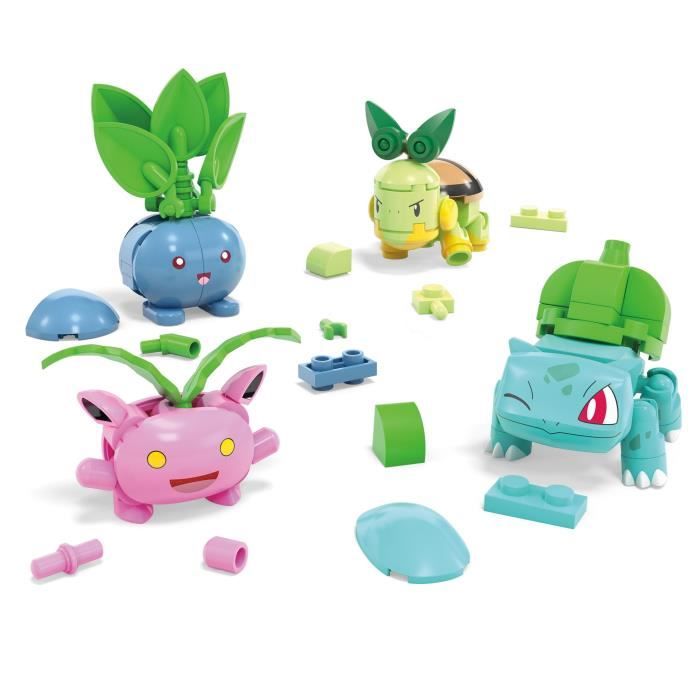 mega pokémon dresseur de pokémon type plante coffret de construction - vue 4