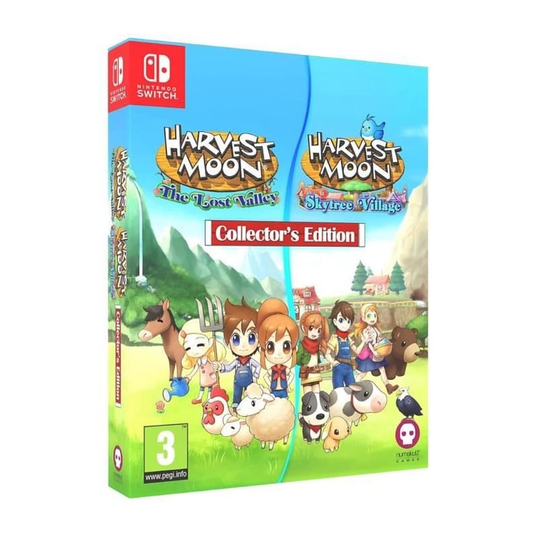 Harvest Moon The Lost Valley + Skytree Village Edition Collector Jeu Nintendo Switch - vue 10