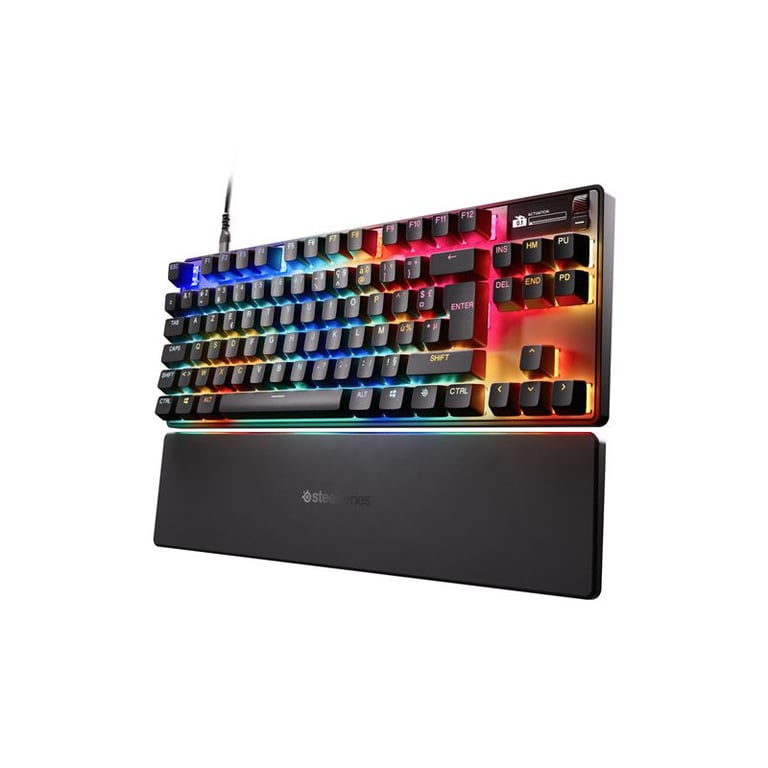 Clavier gaming mécanique SteelSeries Apex Pro TKL Gen 3 filaire AZERTY Noir - Neuf