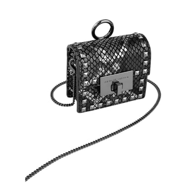 Mini borsa per AirPods Any Generation modello Zoe con tracolla e moschettone