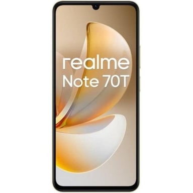 realme Note 70T 17,1 cm (6.74'') SIM doble Android 15 4G USB Tipo C 4 GB 256 GB 6000 mAh Oro