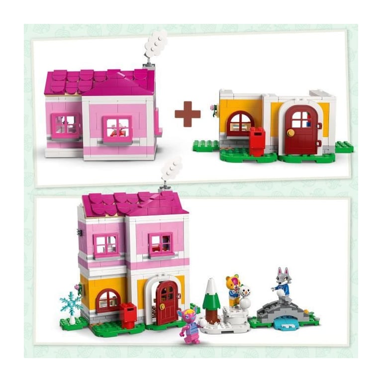 Lego Animal Crossing Les maisons créatives au gré des saisons - vue 4