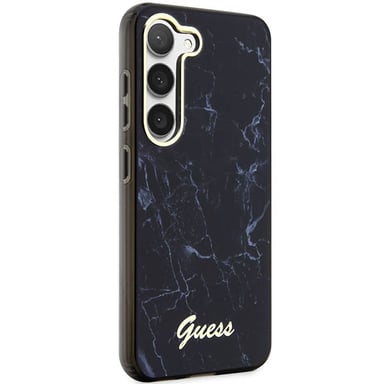 Étui Guess Marble pour Samsung Galaxy S23+, noir