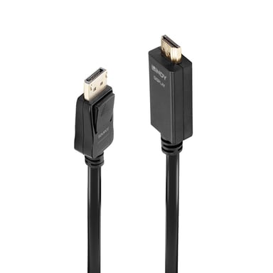 LINDY Cable DisplayPort a HDMI 4K30 (DP:pasivo) - 1m