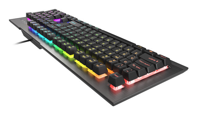 Clavier Gaming GENESIS Rhod 500 RGB – Filaire, Clavier à Membrane, QWERTY - vue 4