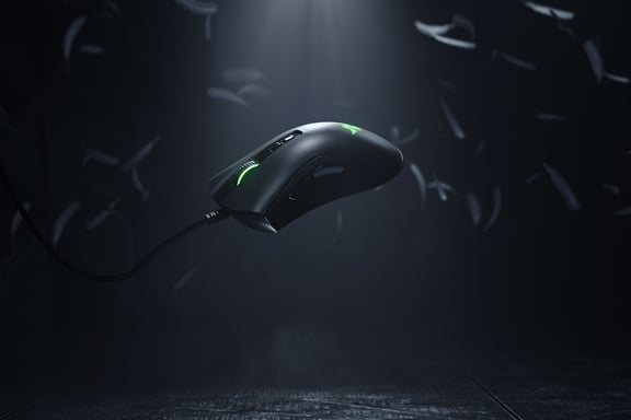 Ratón Razer DeathAdder V2 USB Tipo-A -20000 DPI para diestros