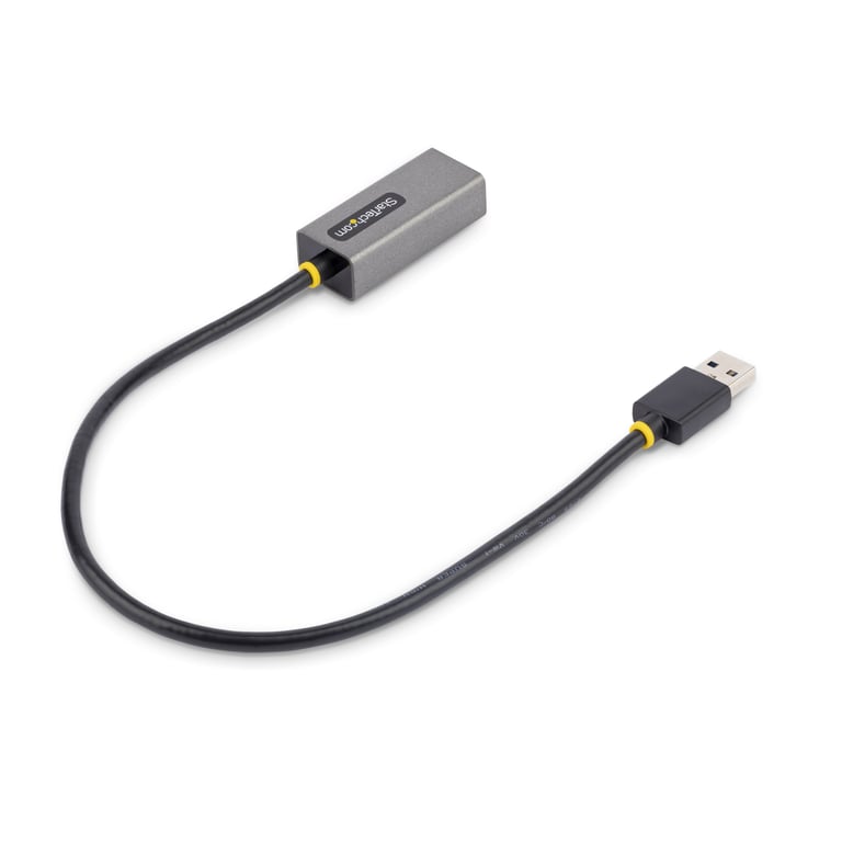 StarTech.com Adaptateur Réseau USB 3.0 à Gigabit Ethernet - 10/100/1000 Mbps, USB à RJ45, Adaptateur USB 3.0 à LAN, Adaptateur USB 3.0 Ethernet (GbE), Câble de Raccordement de 30cm, Installation Sans Pilote - Neuf