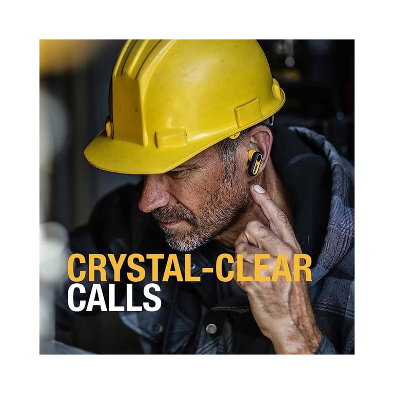 Écouteurs Bluetooth DEWALT Jobsite Pro X1 – True Wireless avec Boîtier de Charge - vue 3